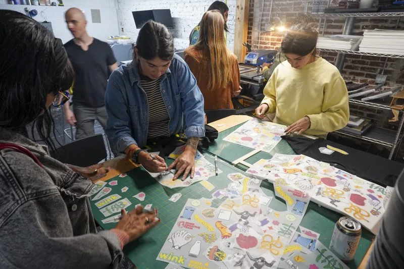 Mailchimp Momentum — live event printing activation